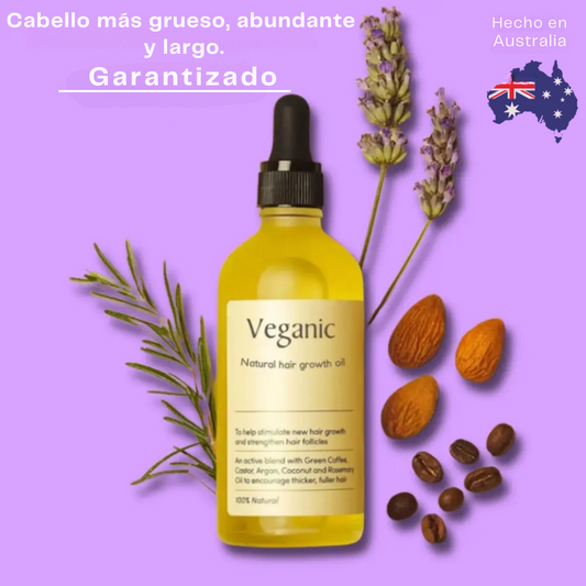 Aceite natural para el crecimiento del cabello