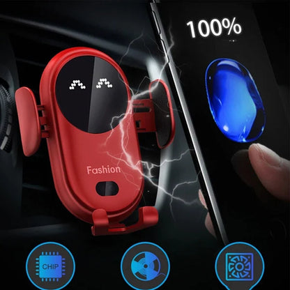 Oferta 2X1🎇 Cargador inalámbrico inteligente para coche