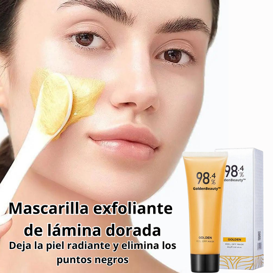 GoldenBeauty - Mascarilla exfoliante de oro | Piel joven en 28 días