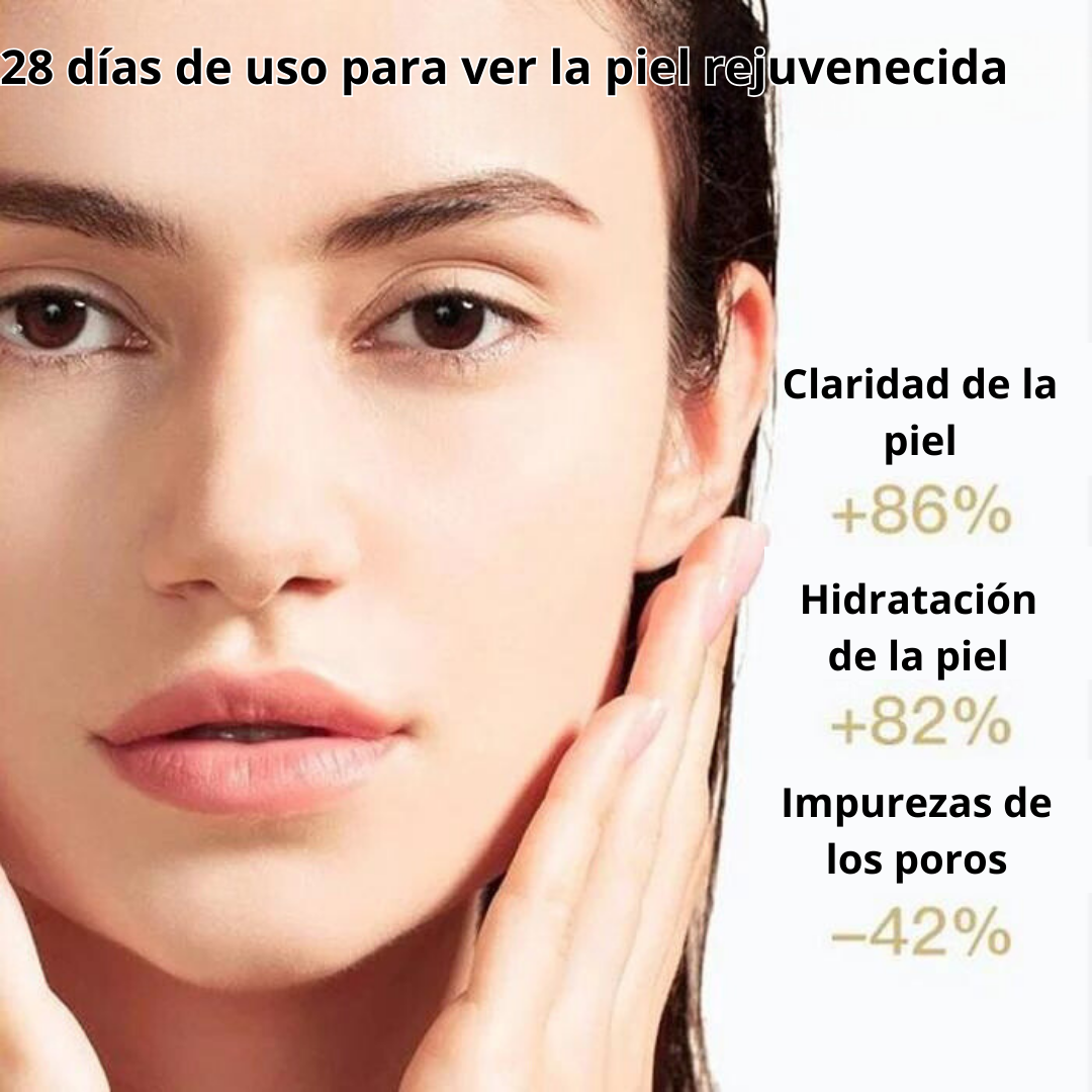 GoldenBeauty - Mascarilla exfoliante de oro | Piel joven en 28 días